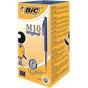 Bic M10 Retractable Ballpoint Pen Blue Pack 50 image