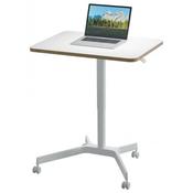 Leitz Ergo Small Manual Height Adjustable Sit Stand Desk 114cm Height x 80cm Width x 60cm Depth image