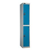 Probe 2 Door Locker Cam Lock, Silver Body, Blue Door, ACTIVECOAT W305 x D305 x H1780mm 7 Year Warranty image