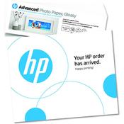 HP Advanced Photo Paper, Glossy, 65 lb, 4 x 12 in. (101 x 305 mm), 10 sheets image
