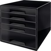Leitz CUBE 5 Drawer Cabinet Black image