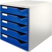 Leitz Post Set 5 Drawers A4 Blue image
