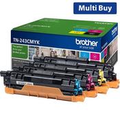 Brother TN243CMYK Toner Bundle (Pack of 4) TN243CMYK