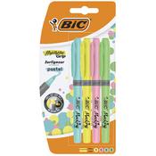 Bic Highlighter Grip Assorted Pastel Pack of 4 964859 image