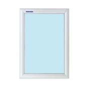 Franken A4 Exterior Wall Mount Aluminium Snap Frame Posters &amp; Notices, Weather- &amp; Water- Resistant, Easy &amp; Quick To Change Media Displayed