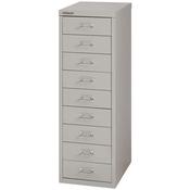 Bisley 9 Drawer A4 Cabinet Goose Grey H399NL image