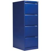Bisley BS4E Filing Cabinet Flush Front 4D Lock Blue BS4E/BLUE image