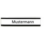 Franken Magnetic Name Plates 75 x 30mm Brown Pack of 10 C165 image
