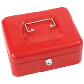 Phoenix 8 Inches Cash Box CB0101K with Key Lock Red image