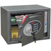 Phoenix Vela Deposit Home &amp; Office SS0802ED Size 2 Security Safe with Electronic Lock Metalic Graphite 17L image
