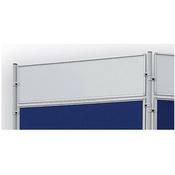 Double Sided Magnetic Whiteboard 1200 x 300mm Franken Eco Partition System Module image