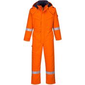 Portwest FR53 FR Winter Coverall Orange Medium (Regular Fit) image