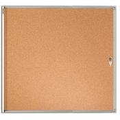 Franken Flat Board Display Cases ValueLine Cork 12 x A4 FSKA12