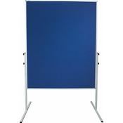 Franken ValueLine Training Board Standard 1200x1500mm Felt Blue CC-UMTF 03