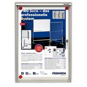 Franken Flat Display Cases ValueLine Magnetic Metal 1 x A4 FSA1 image