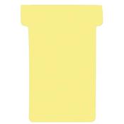Franken T-Card Size 2 Yellow Pack of 100 TK204 image