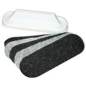 Franken Self Adhesive Felt Pads For Board Cleaning Wiper 5 Sheets Z1934 image