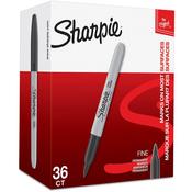 Sharpie Fine Permanent Marker Black Pack of 36 2025040 image