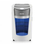 Leitz IQ OptiMax Office Micro Cut Paper Shredder Security P5 35L - White image