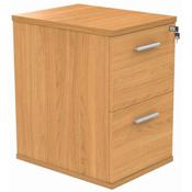 Core Filing Cabinet 2 Drawers Office Storage Unit Norwegian Beech image