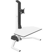 Xtend Sit-Stand Desk Converter for Single Monitors White