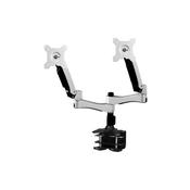 Amer AMR2AC monitor mount / stand 61 cm (24 Inches) Clamp Black, Silver image
