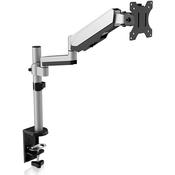 V7 Touch Adjust Monitor Mount, Clamp, 8 kg, 43.2 cm (17 Inches), 81.3 cm (32 Inches), 100 x 100 mm, Silver image