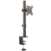 StarTech.com Single Monitor Desk Mount - Single Screen Heavy Duty Pole Mount for up to 34inch VESA Compatible Displays - Ergonomic Height Adjustable Monitor Arm Mount - Desk Clamp/Grommet, Clamp, 8 kg, 33 cm (13 Inches), 81.3 cm (32 Inches), 100 x 100 mm, image
