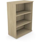 Medium Bookcase 1130mm High With Adjustable Shelves &amp; Floor Leveller Feet W800xD420XH1130mm 18mm Panel Urban Oak - Universal Storage Can Be Used Alone Or Accompany The Switch Komo or Ashford Ranges image