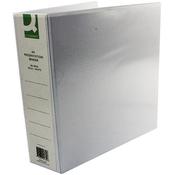 Q-Connect Presentation 4D-Ring Binder 65mm A4 White Pack 6 image