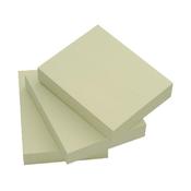 Q Connect Quick Note Repositionable Pad 38x51mm Yellow Pack 12