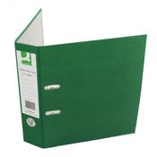 Q-Connect Lever Arch File A4 Paper-Backed Green 10 Pack image