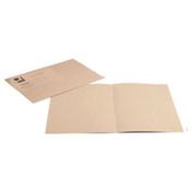 Q-Connect Square Cut Folder Light-Weight 180gsm Foolscap Buff Pk 100 image