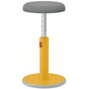 Leitz Ergo Cosy Active Sit/Stand Stool - 370x370x690mm, Warm Yellow 65180019 image