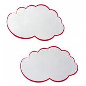 Franken Training Cards Cloud 100x60mm White with Red Edge Pack of 20 MKS53 image