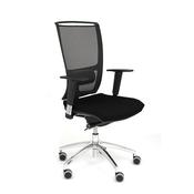 Ergonomic Mesh Task Operator Office Chair With Lumbar Support &amp; Adjustable Arms Black OZ Series image