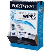 Portwest PA01 Lens Cleaning Towelettes White