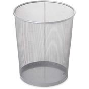 Rubbermaid 19L Concept Collection Round Steel Mesh Open Top Waste Basket Silver image