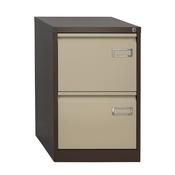 Bisley Psf Filing Cabinet 2 Drawer Coffee &amp; Cream image