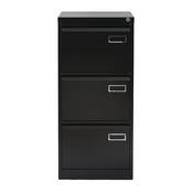 Bisley Psf Filing Cabinet 3 Drawer Black image