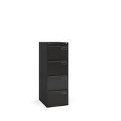 Bisley Psf Filing Cabinet 4 Drawer Black image