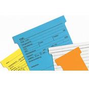 Franken T-Card Size 3 Orange Pack of 100 TK305