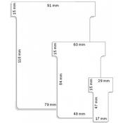 Franken T-Card Size 3 Light Green Pack of 100 TK319 image