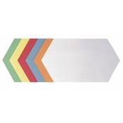 Franken Training Cards Honeycomb 297x165mm Assorted Colours Pack of 500 UMZ 1730 99