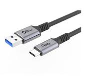 MicroConnect USB-C to USB-A cable 2m, 60W, 10Gbps, USB 3.2 Gen 2 image
