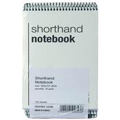 Spiral Shorthand Notebook 150 Leaf 10 Pack image