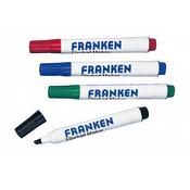 Franken Assorted Colours Flipchart Markers Pack of 4 Z2203 image