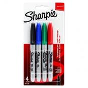 Sharpie Fine Tip Permanent Markers Pack of Assorted Colours - Vibrant markers for all your creative needs