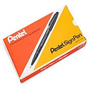 Pentel Original Fibre Tipped Sign Pen - Pink, Bold Colour for Art &amp; Design