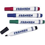 Franken Refillable Board Markers Assorted Colours Pack of 4 Z1903 image